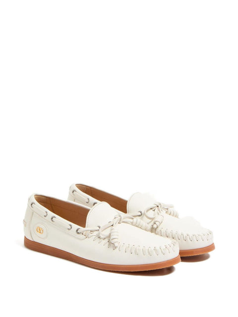 Valentino Garavani Valentino Garavani Flat shoes Ivory