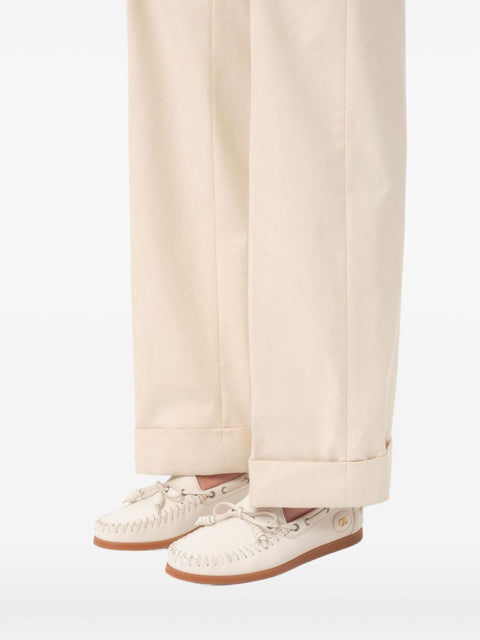 Valentino Garavani Valentino Garavani Flat shoes Ivory