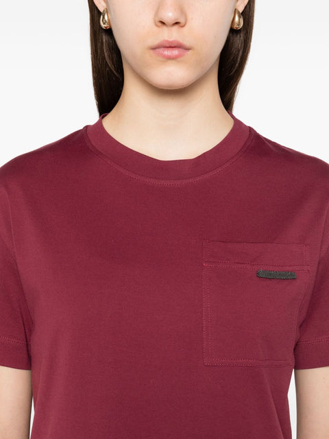 Brunello Cucinelli Brunello Cucinelli T-shirts and Polos Red