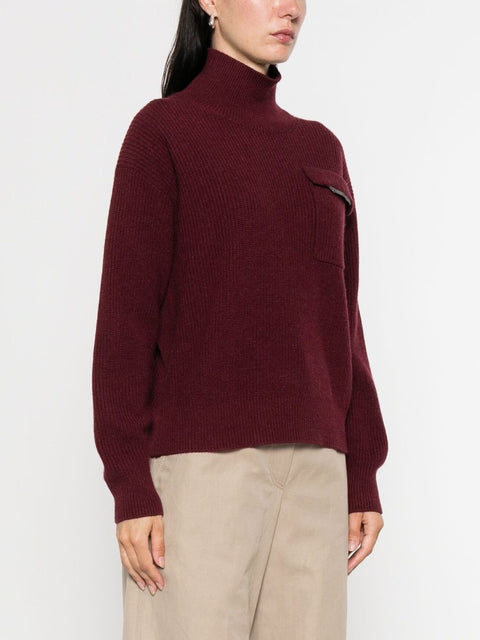 Brunello Cucinelli Brunello Cucinelli Sweaters Bordeaux
