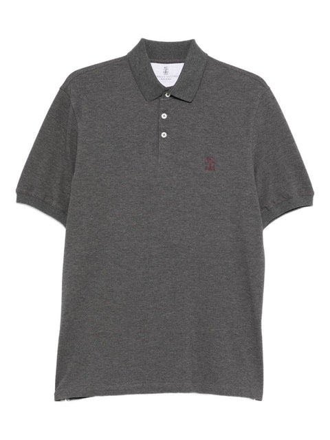 Brunello Cucinelli Brunello Cucinelli T-shirts and Polos Grey