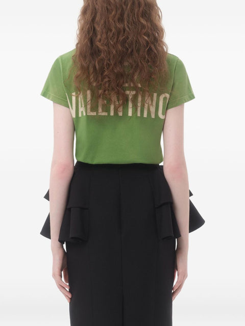 Valentino Valentino T-shirts and Polos Green