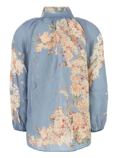 Zimmermann Zimmermann Shirts Clear Blue