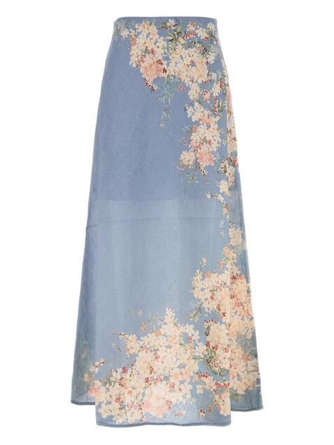 Zimmermann Zimmermann Skirts Clear Blue
