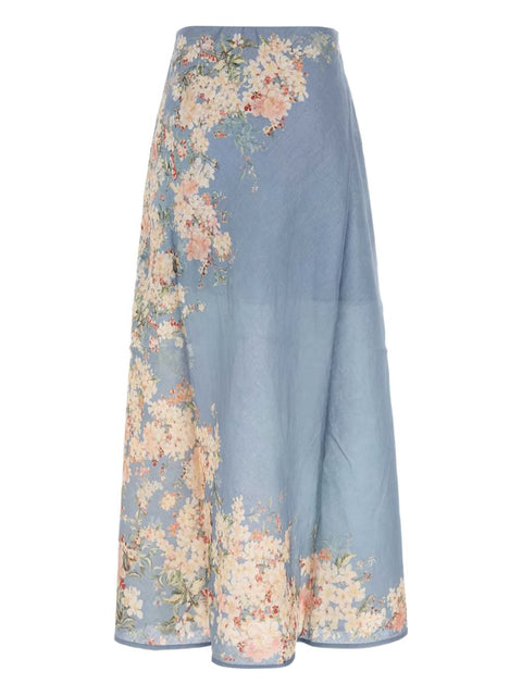 Zimmermann Zimmermann Skirts Clear Blue