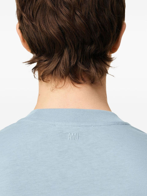 Ami Paris Ami Paris T-shirts and Polos Clear Blue