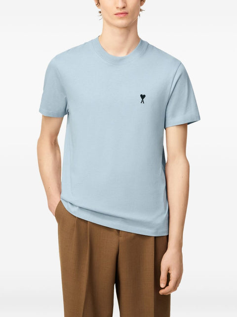 Ami Paris Ami Paris T-shirts and Polos Clear Blue