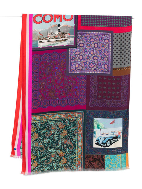 Pierre Louis Mascia Pierre Louis Mascia Scarfs Purple