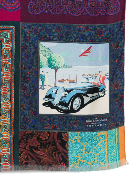 Pierre Louis Mascia Pierre Louis Mascia Scarfs Purple