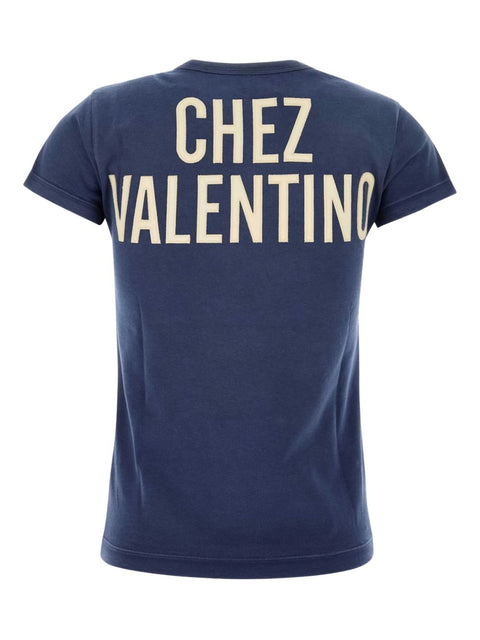 Valentino Valentino T-shirts and Polos Blue