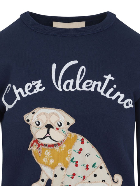 Valentino Valentino Sweaters Blue