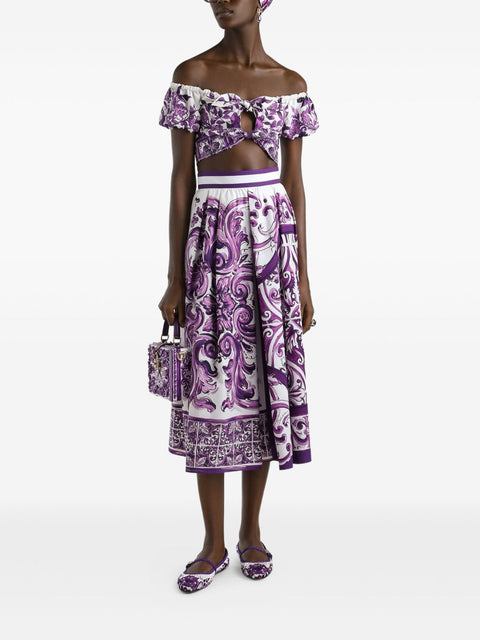 Dolce & Gabbana Dolce & Gabbana Skirts Purple