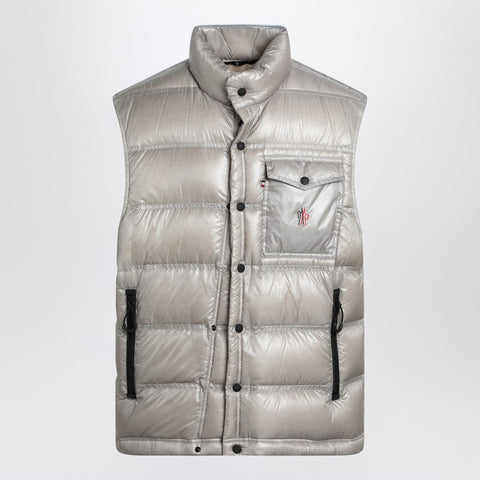 Moncler Grenoble Moncler Grenoble Nantu light grey padded vest