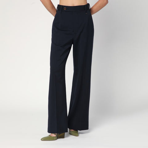 Vivienne Westwood Vivienne Westwood Navy blue trousers in wool