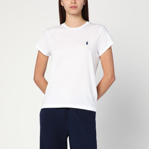 Polo Ralph Lauren Polo Ralph Lauren White cotton T-shirt with logo