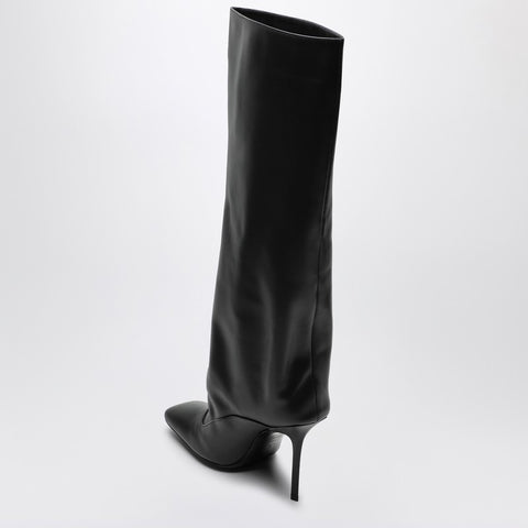 The Attico The Attico Sienna black leather high boot
