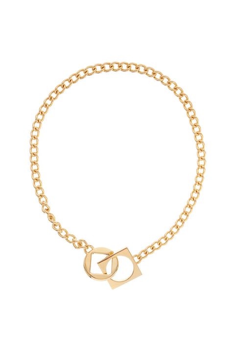 Jacquemus Jacquemus necklace 'the round square