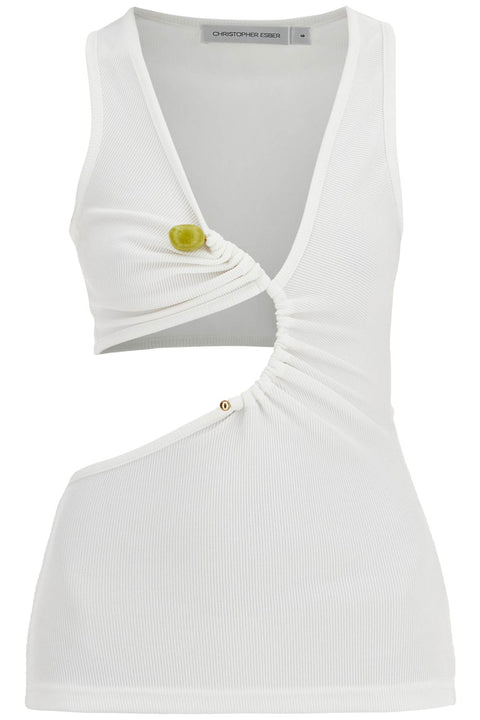 Christopher Esber Christopher Esber 'stone arc tank top for