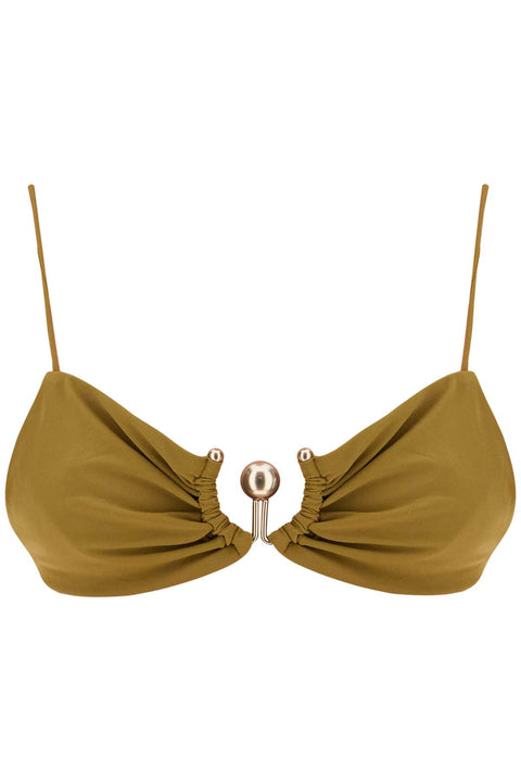 Christopher Esber Christopher Esber ruched orbit bikini