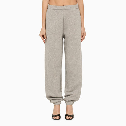 The Attico The Attico Grey mélange jogging trousers