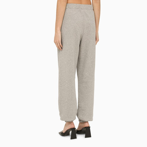 The Attico The Attico Grey mélange jogging trousers