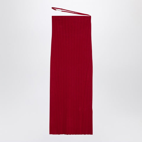 Jacquemus JACQUEMUS Pralù red midi skirt