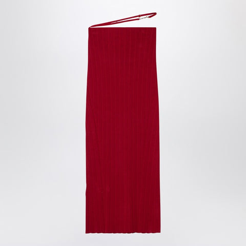 Jacquemus JACQUEMUS Pralù red midi skirt