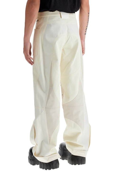 Mugler Mugler patchwork cargo pants with