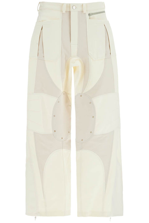 Mugler Mugler patchwork cargo pants with