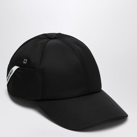 Jacquemus JACQUEMUS Black Ovalie baseball cap