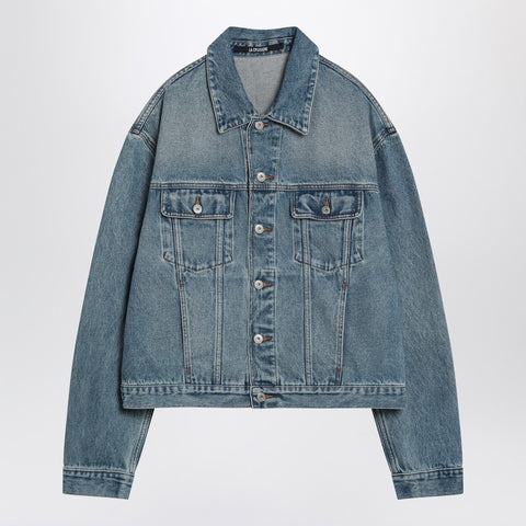 Jacquemus JACQUEMUS Light blue washed denim jacket
