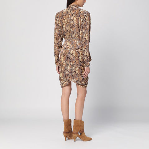 Isabel Marant ISABEL MARANT Cleora snake print dress