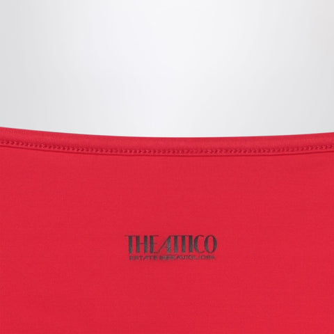 The Attico The Attico Two-piece triangle bikini in red