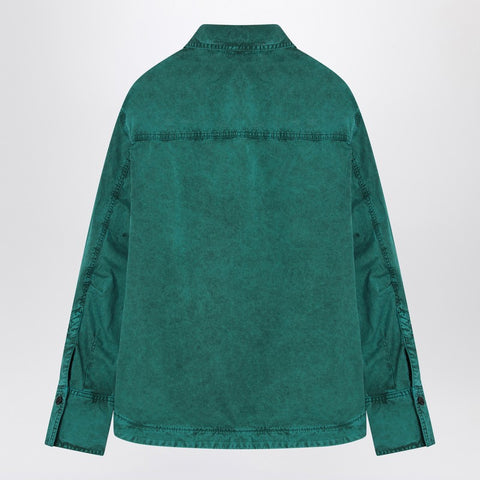 The Attico The Attico Green cotton shirt