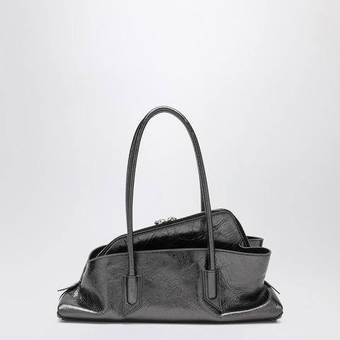 The Attico The Attico La Passeggiata Small bag in dark grey