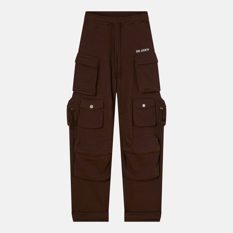 The Attico The Attico Brown Fern cargo pants