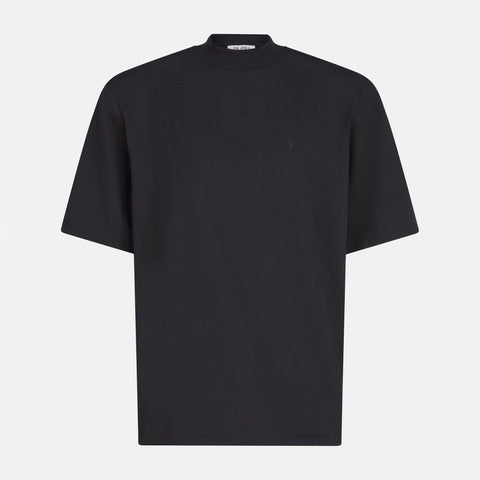 The Attico The Attico Black cotton T-shirt