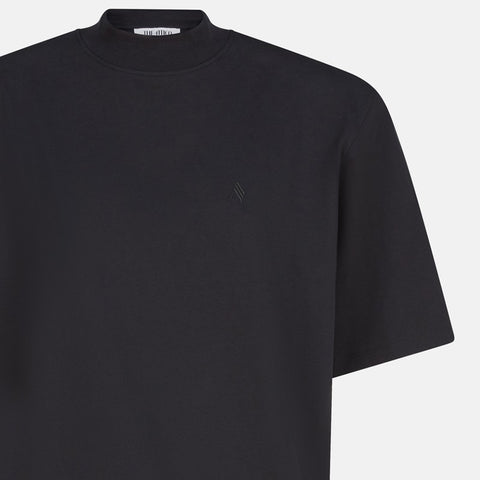 The Attico The Attico Black cotton T-shirt