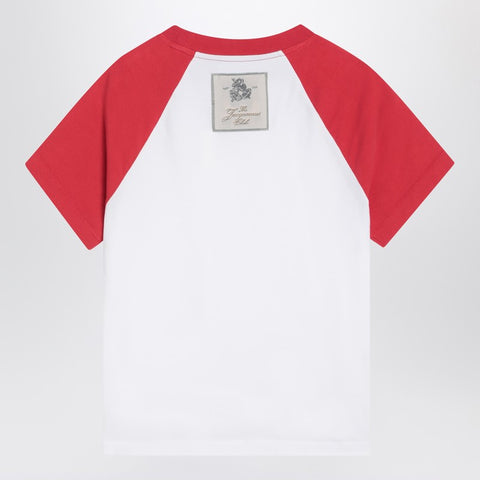 Jacquemus JACQUEMUS Baseball white/red T-shirt