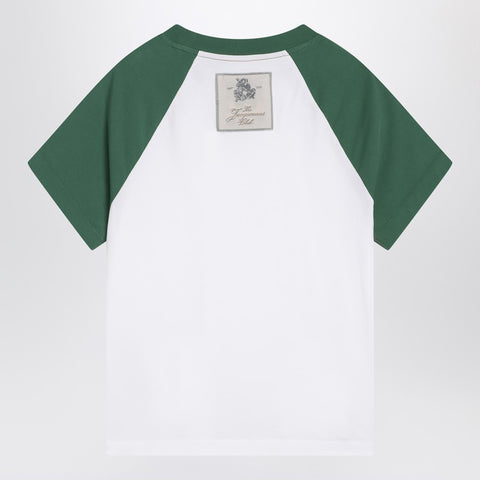 Jacquemus JACQUEMUS Baseball white/green T-shirt