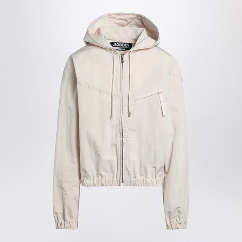 Jacquemus JACQUEMUS Bateau ivory windbreaker jacket