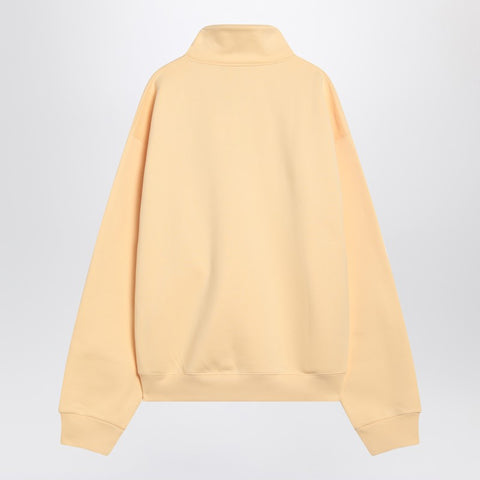 Jacquemus JACQUEMUS Light beige zip-up sweatshirt in cotton