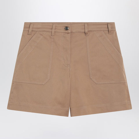 Moncler Moncler Beige cotton short