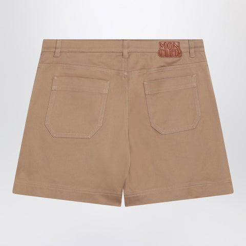 Moncler Moncler Beige cotton short