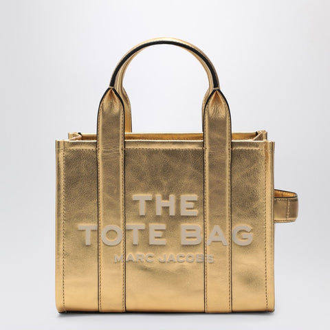 Marc Jacobs Marc Jacobs Gold leather The Small Tote Bag