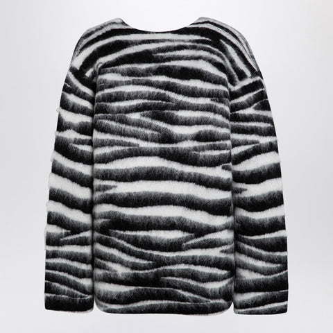 Marc Jacobs Marc Jacobs Zebra-patterned jumper in wool blend