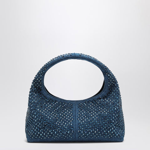 Marc Jacobs Marc Jacobs Borsa The Mini Sack in denim with rhinestones