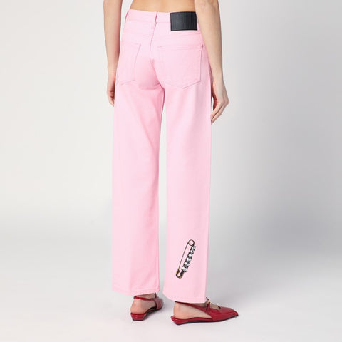 Marc Jacobs Marc Jacobs Pink jeans with prints