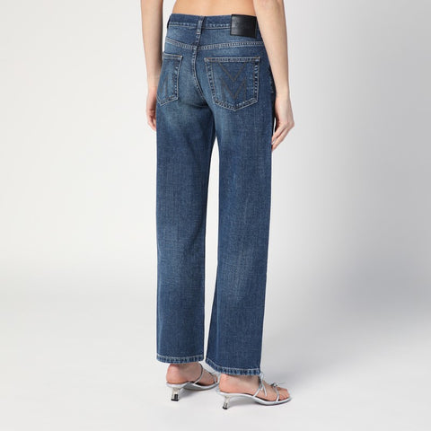 Marc Jacobs Marc Jacobs Blue washed-effect jeans