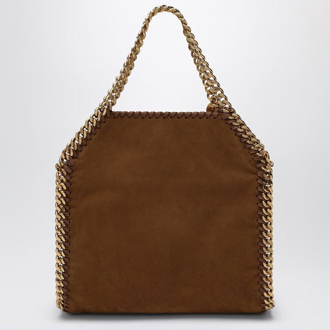Stella McCartney Stella McCartney Mini Falabella Tote Bag in brandy colour